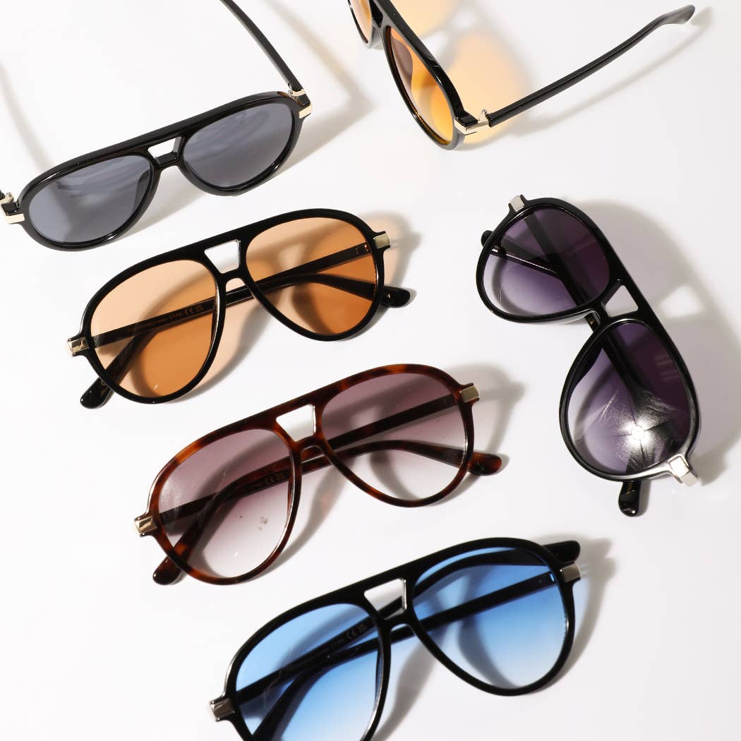 Retro Aviator Sunglasses