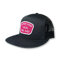 Support Your Local Girl Dad Flat Bill Trucker