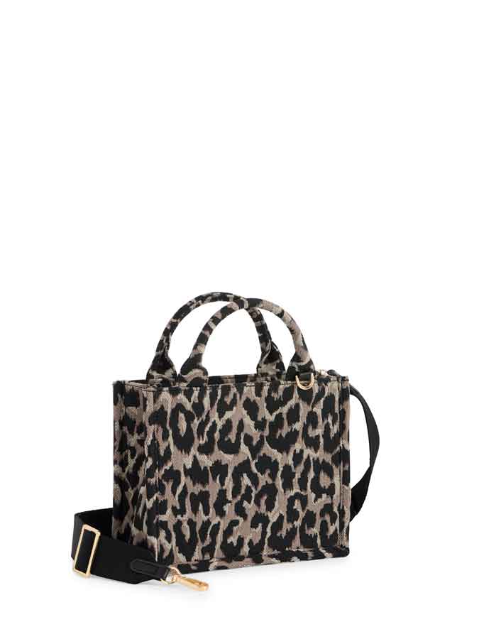 Leo Mini Leopard Tote