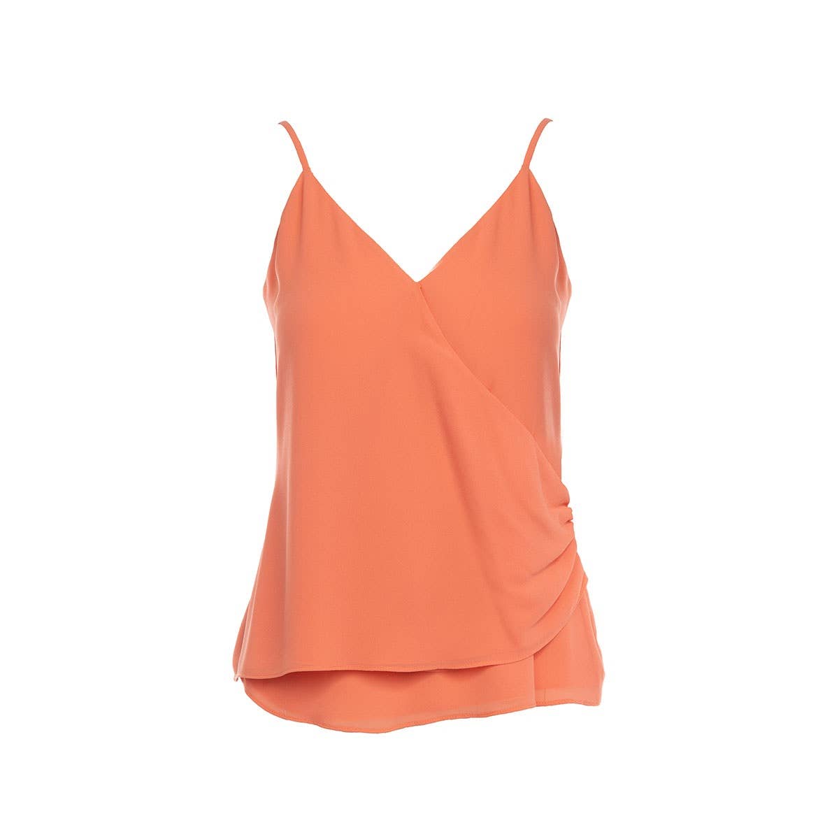 Gathered Side Cami With Adjustable Brastrap