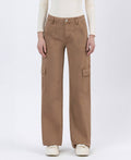 HighRise Utility Cargo Wide leg Jeans