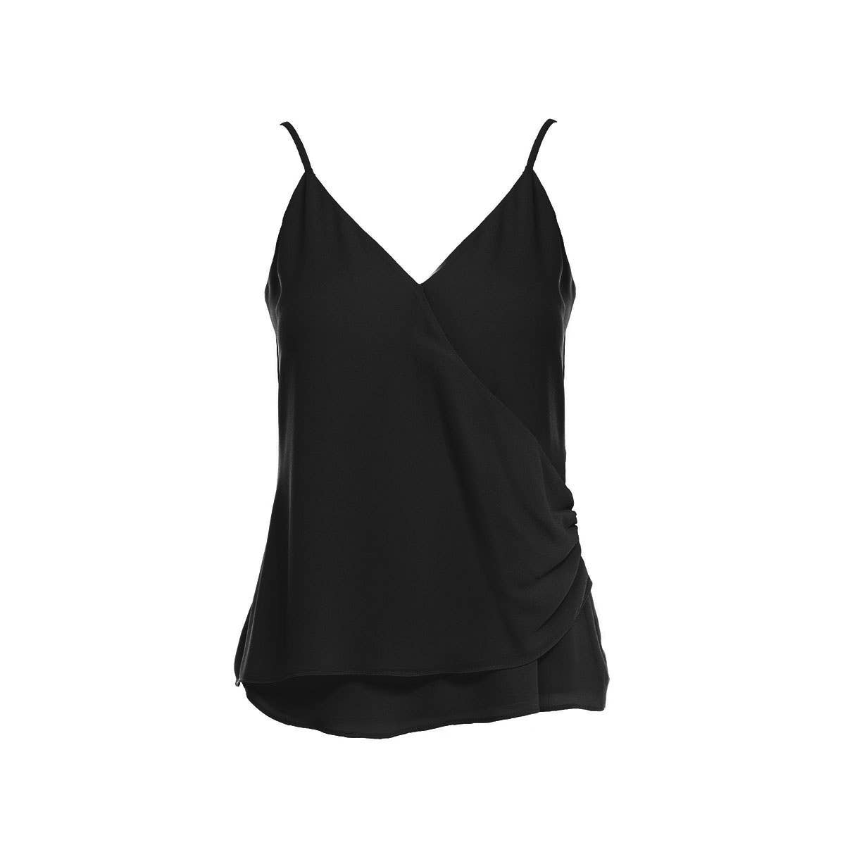 Gathered Side Cami With Adjustable Brastrap