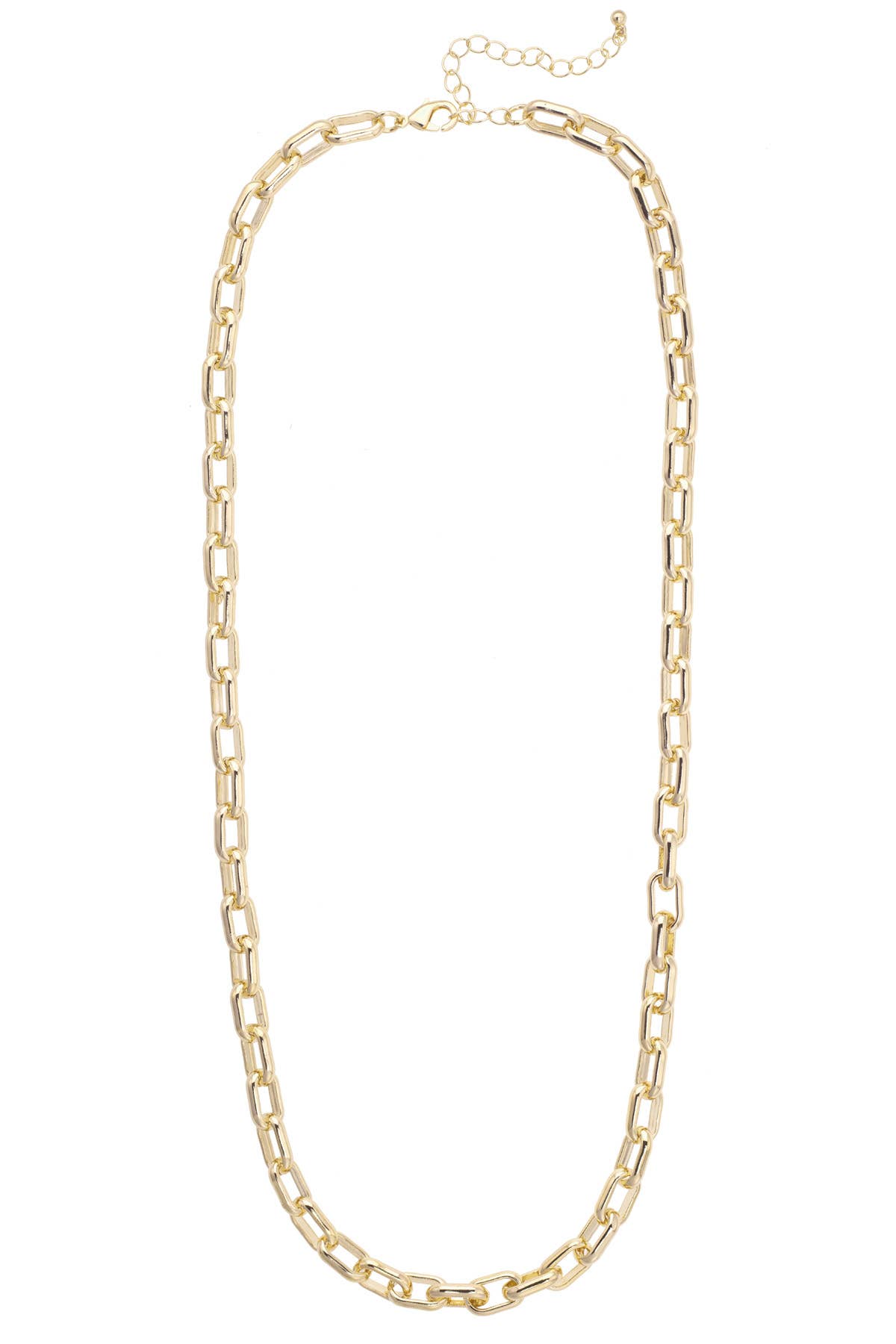 Oliver Square Cable Linked Necklace