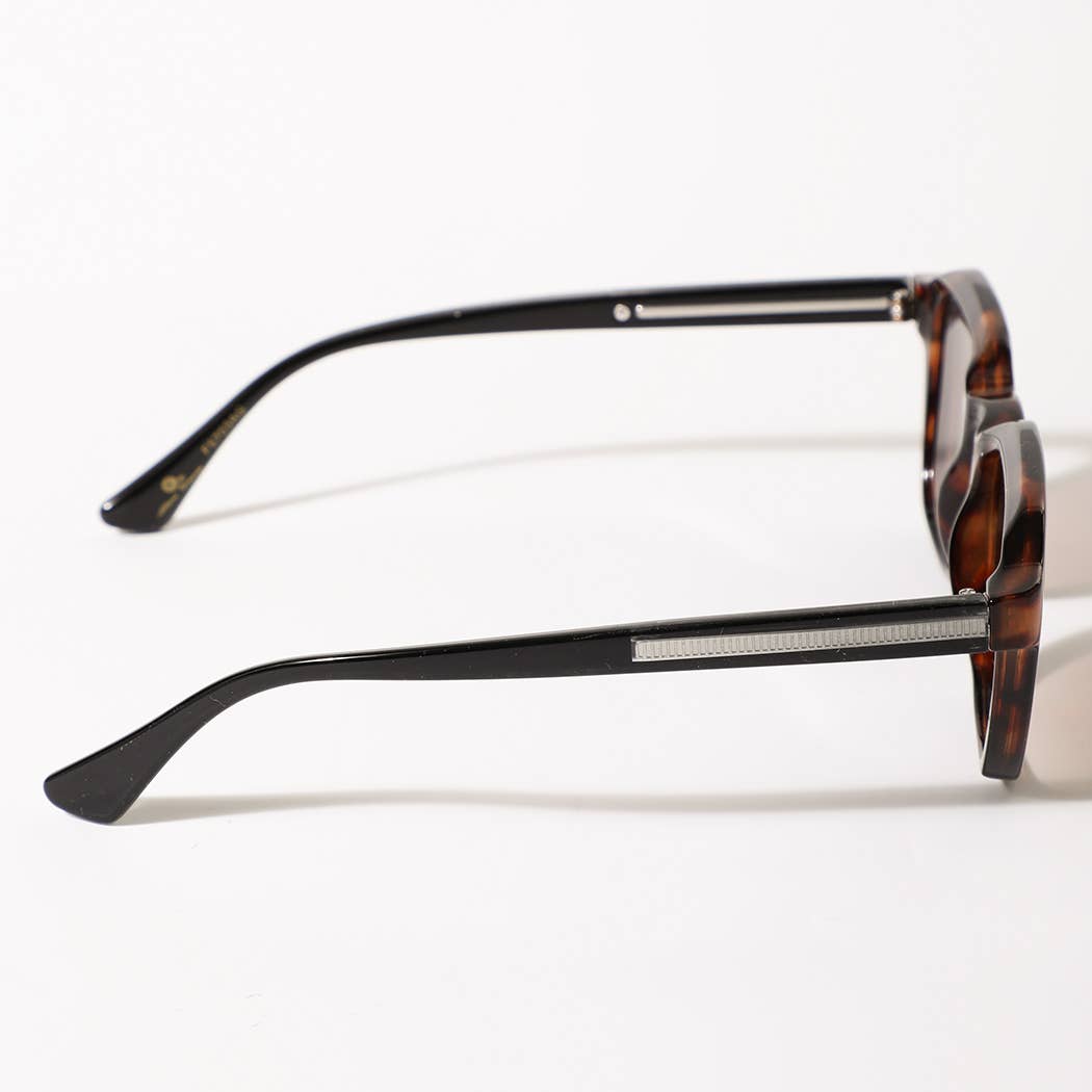 Retro Square Frame Sunglasses