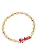 Ole Miss Rebels Autograph Enamel Stretch Bracelet