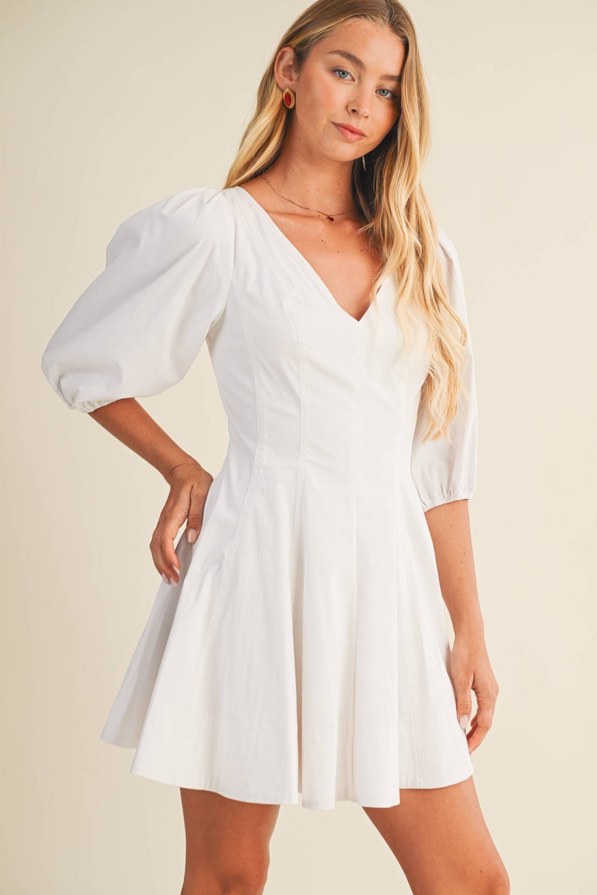 Sculpted Bodice Dress