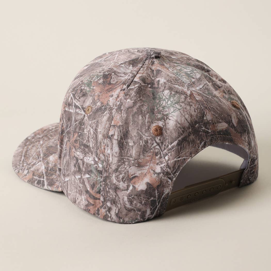 BLESS YOUR HEART Embroidery Camo Trucker Hat