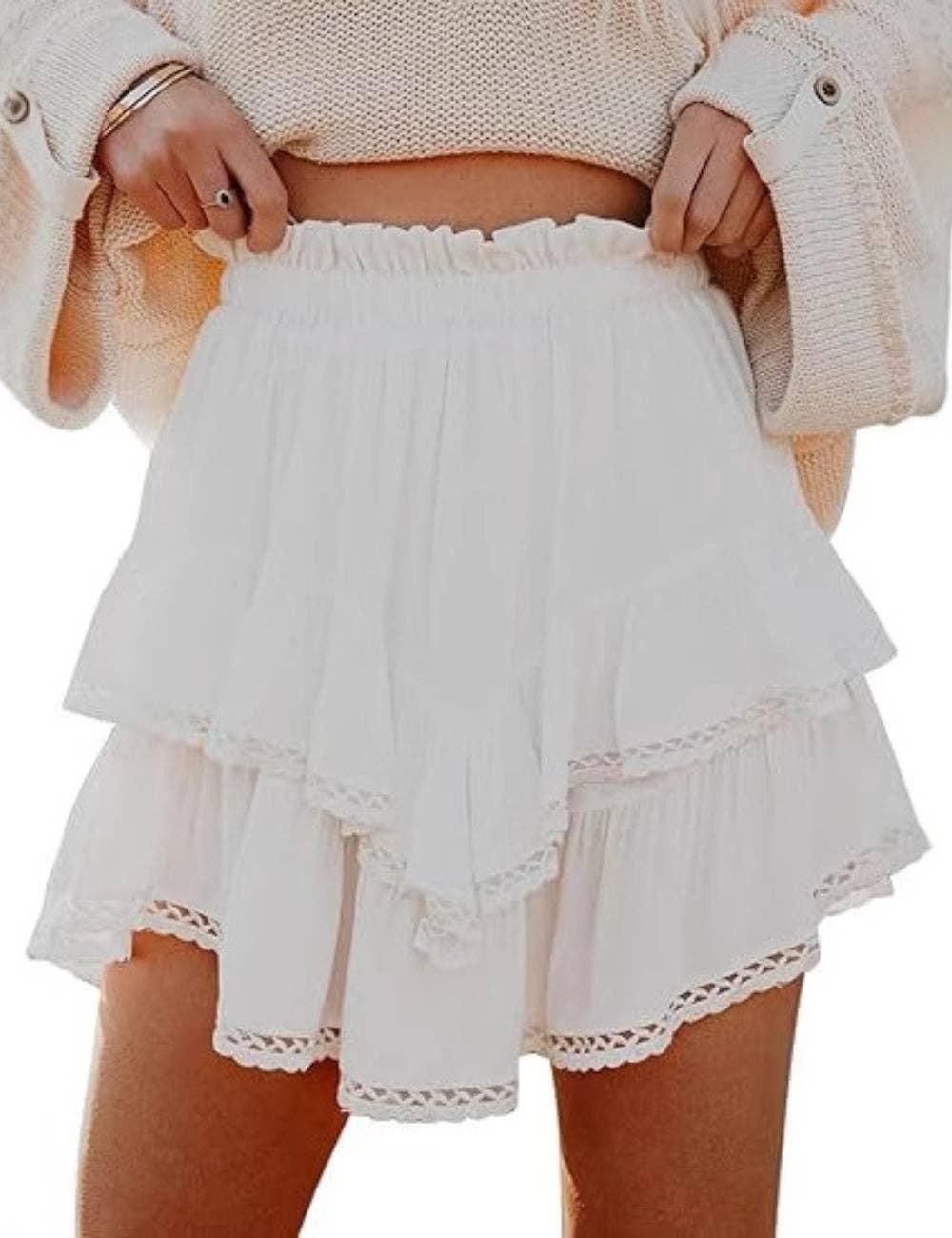 SRuffle Mini Skirt
