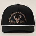 Buck Around And Find Out Embroidered Premium Trucker Hat