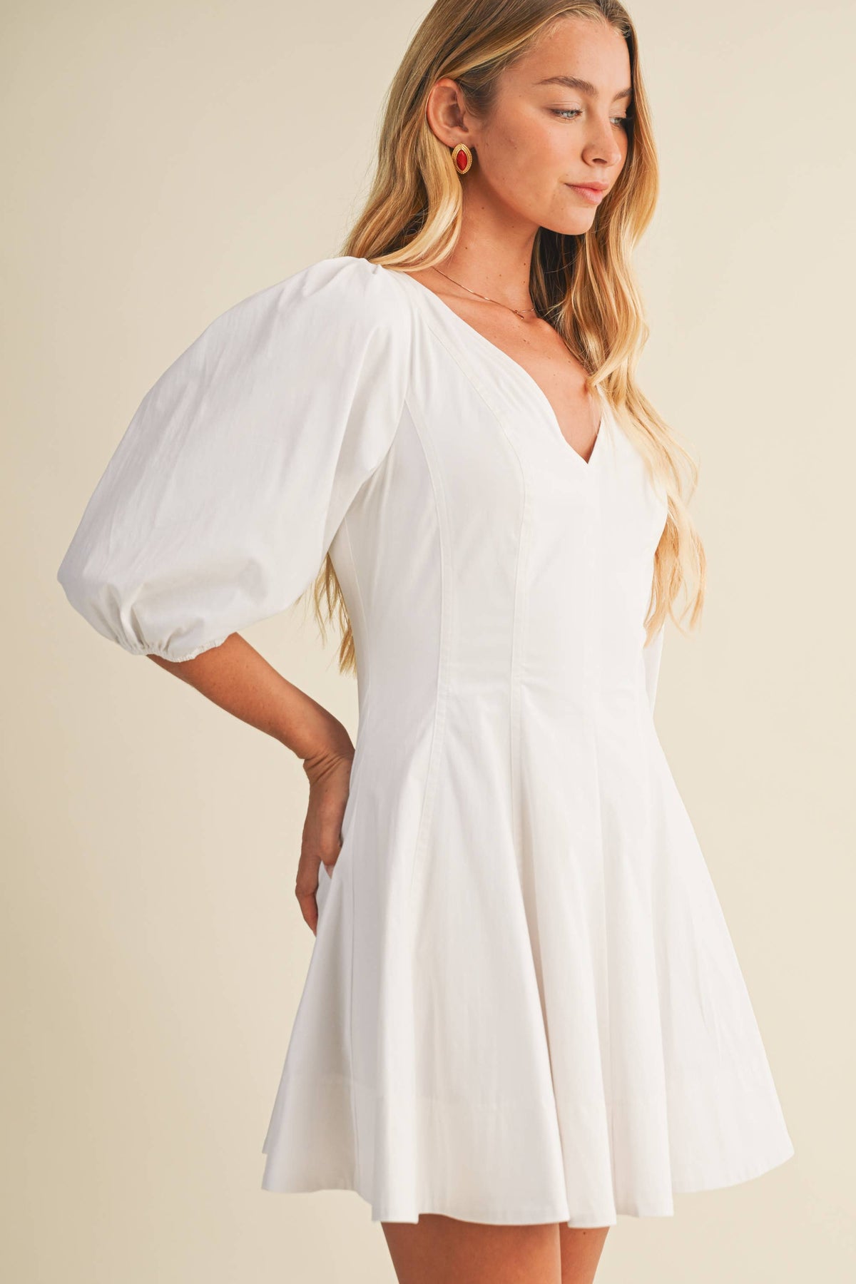 Sculpted Bodice Dress