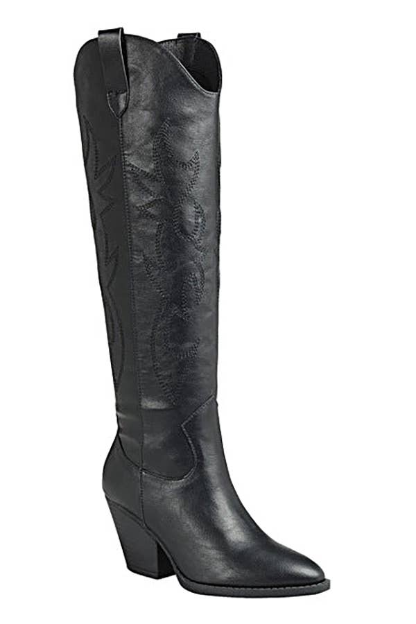 Knee High Western Boot - River