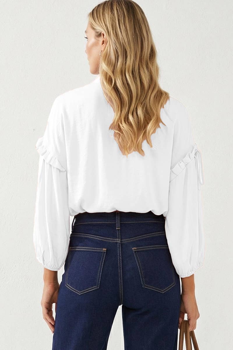 Balloon Sleeve Blouse
