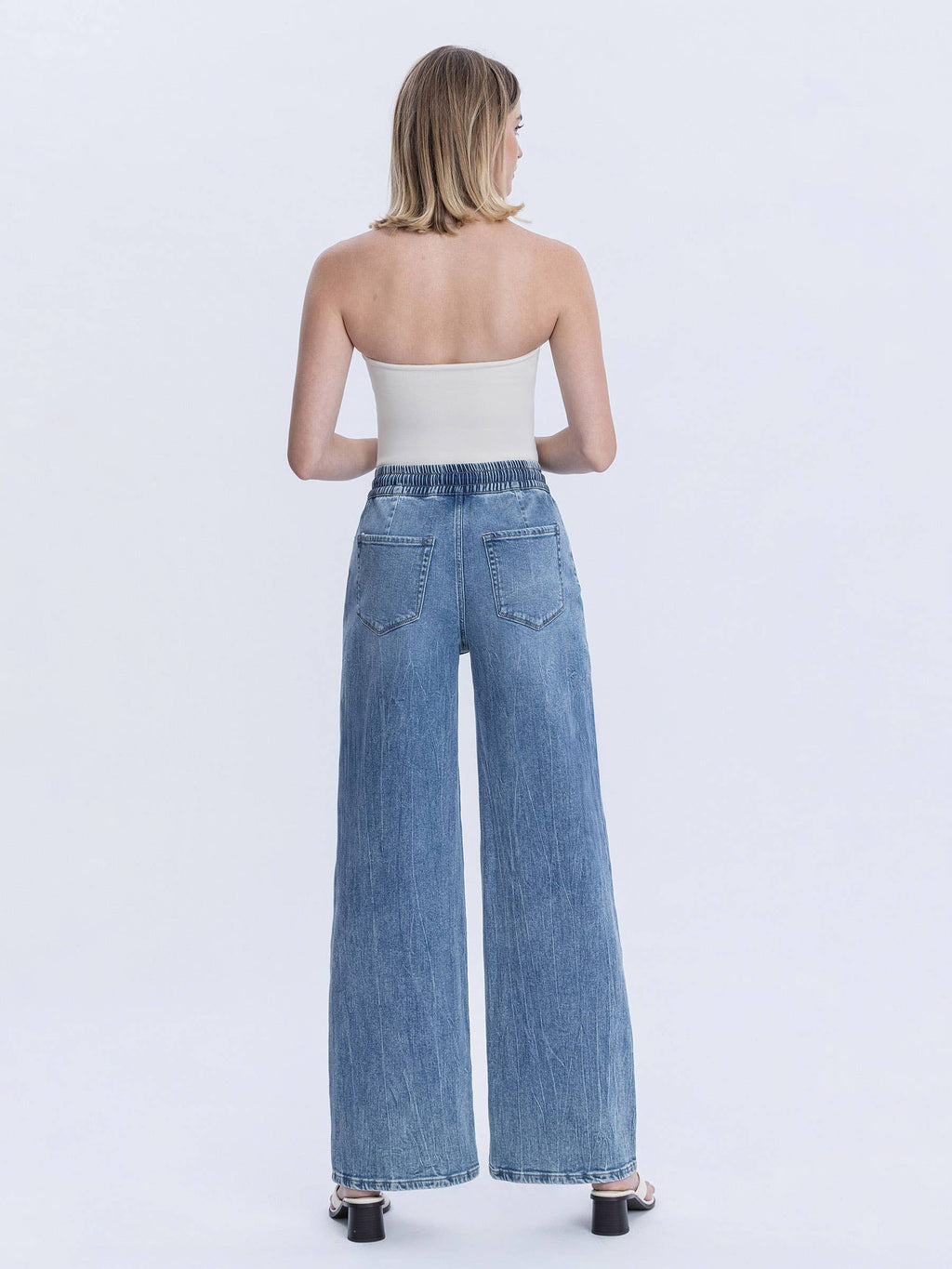 Super high Rise Wide Leg Jeans