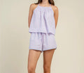 Smocked Halter Top & Short Set