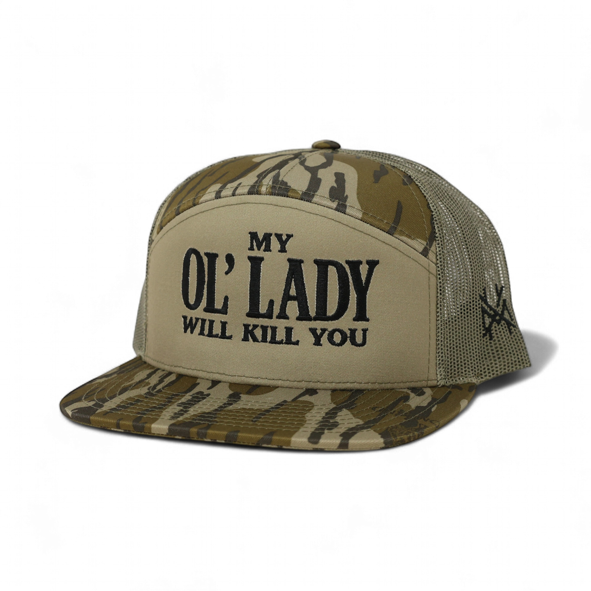 My Ol Lady Will Kill You Trucker Hat