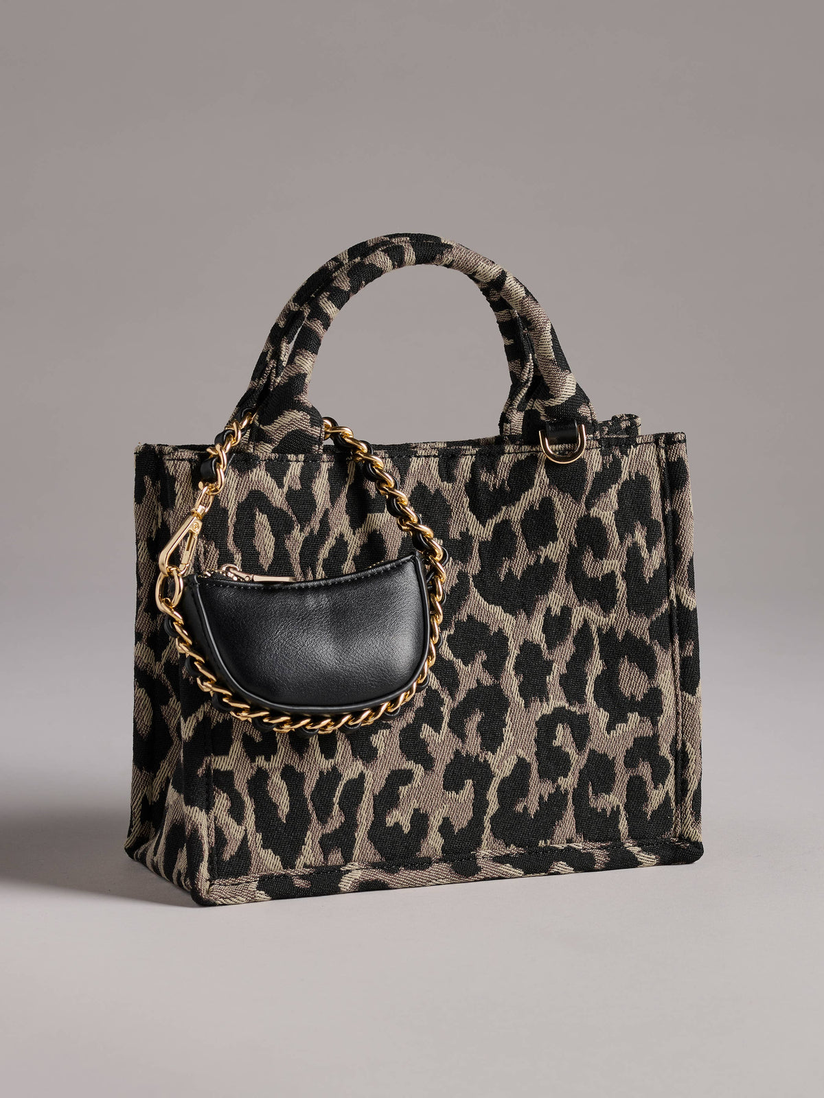 Leo Mini Leopard Tote