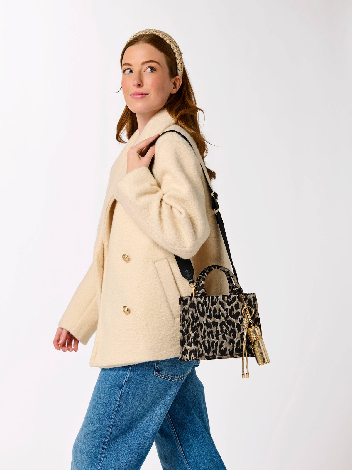 Leo Mini Leopard Tote
