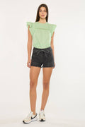 Kancan Gray wash  Denim Short