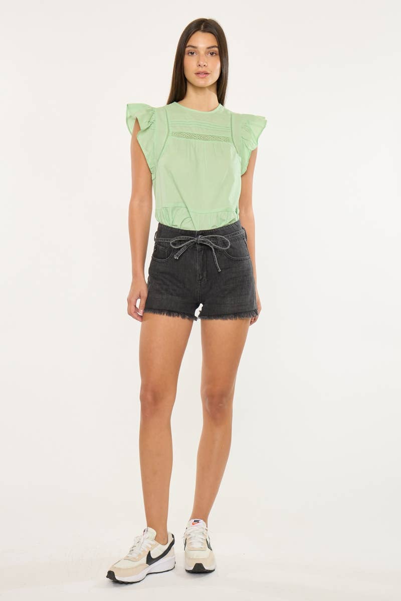 Kancan Gray wash  Denim Short