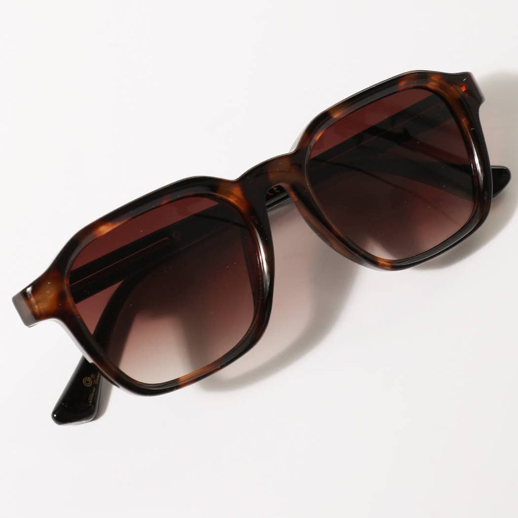 Retro Square Frame Sunglasses