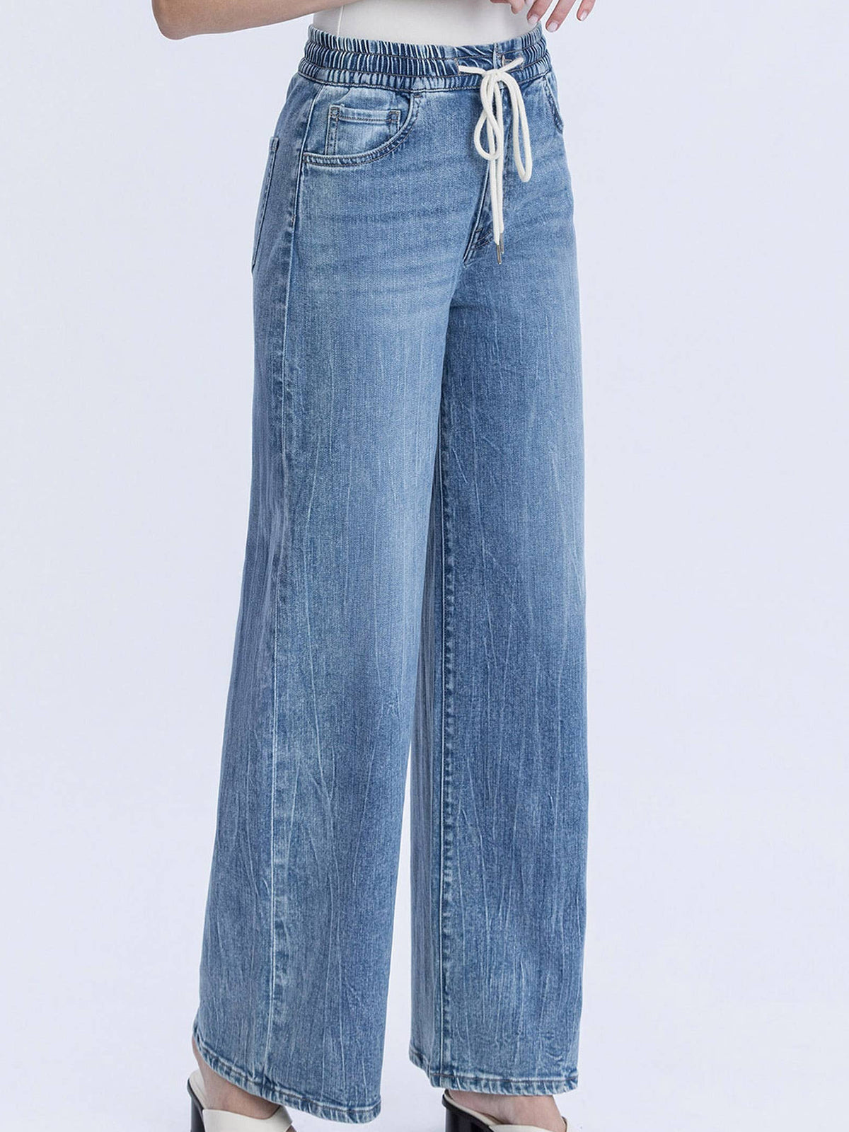 Super high Rise Wide Leg Jeans