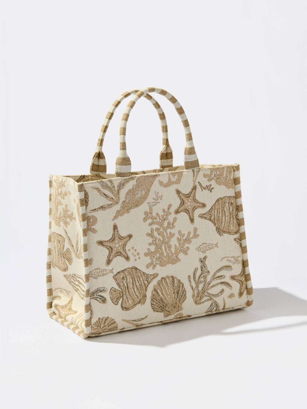 Coastal Jacquard Tote