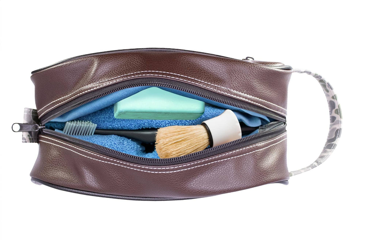 LSU Tigers Men's Toiletry Dopp Bag Brown