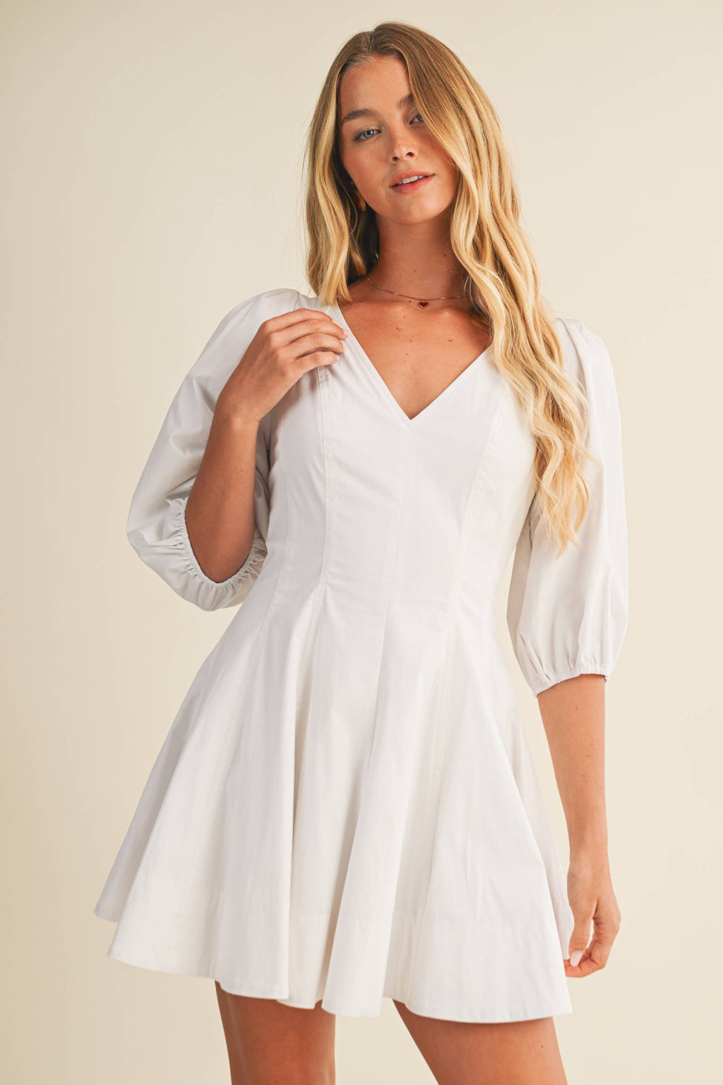 Sculpted Bodice Dress