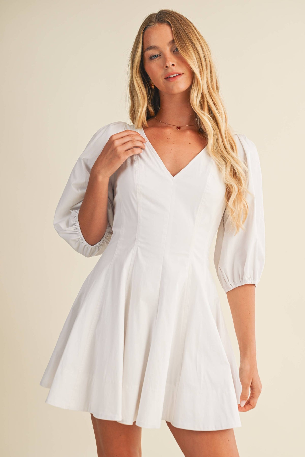 Sculpted Bodice Dress