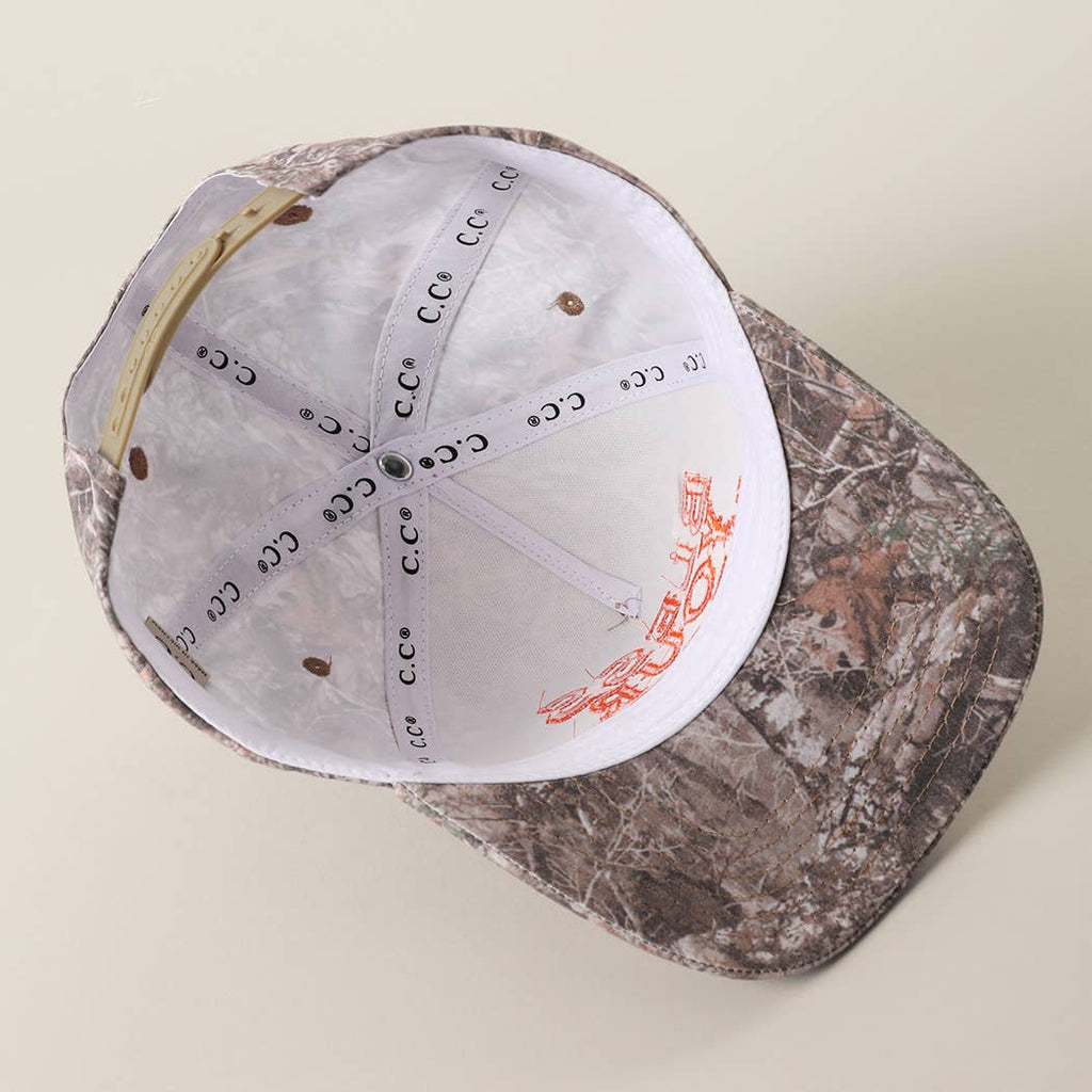 BLESS YOUR HEART Embroidery Camo Trucker Hat