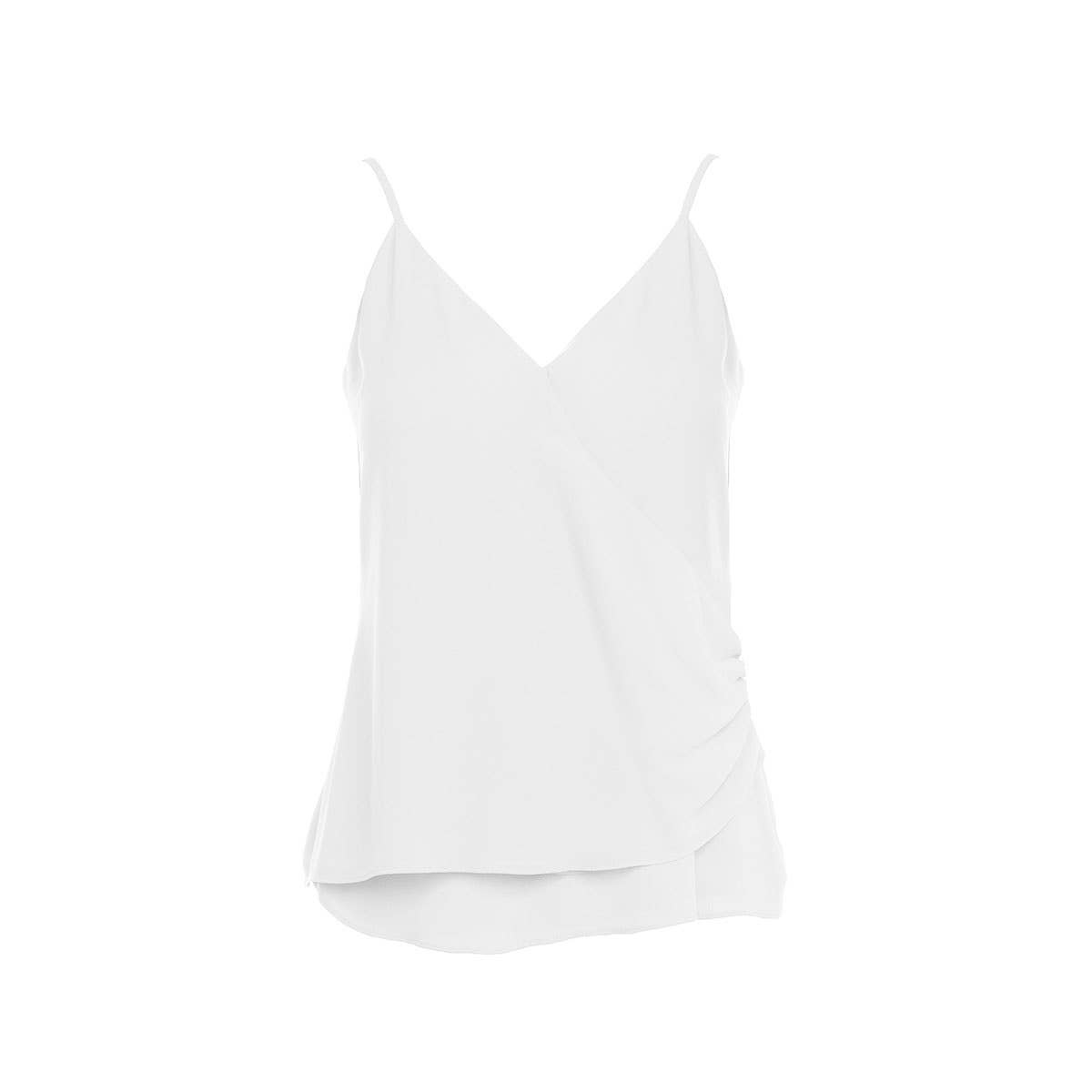 Gathered Side Cami With Adjustable Brastrap
