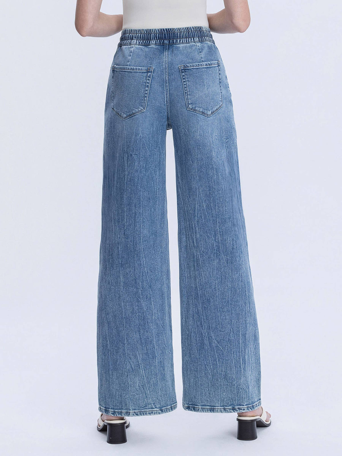 Super high Rise Wide Leg Jeans
