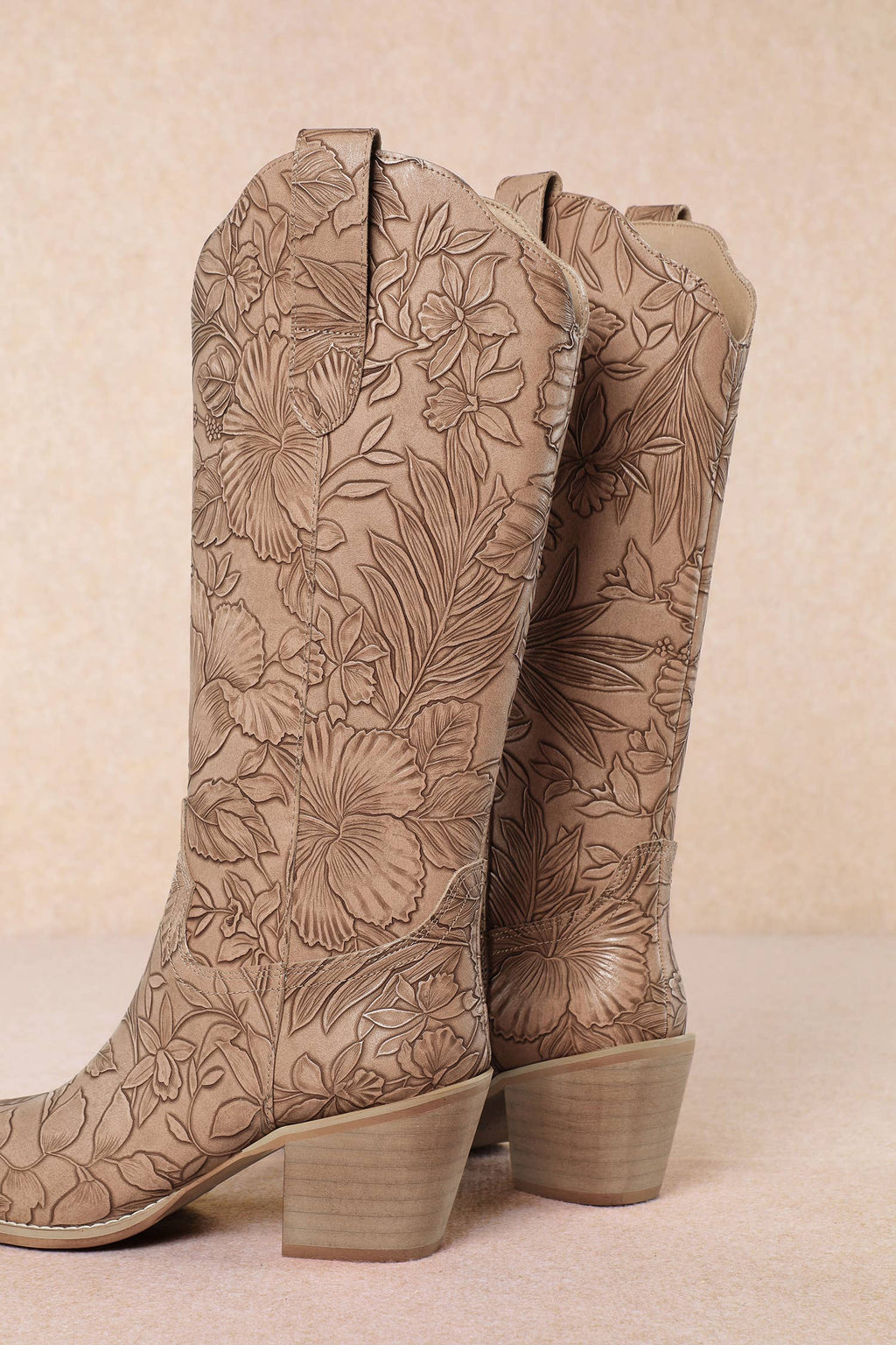 Floral Western Boot