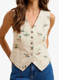 Mallard Duck Twill Vest