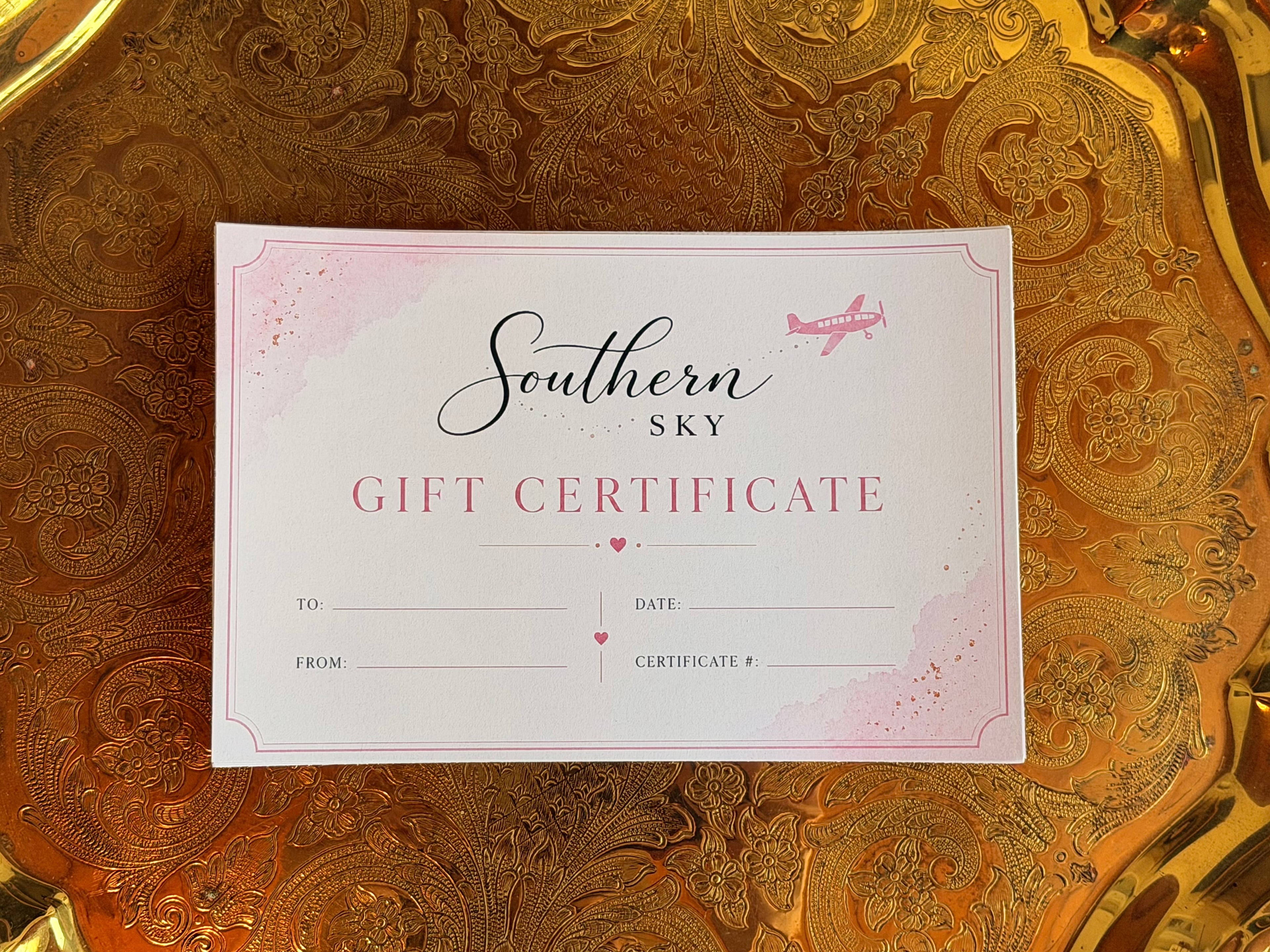 Gift Certificate