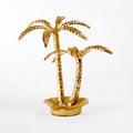 8 OAK LANE Gold Palm Tree Jewelry Holder