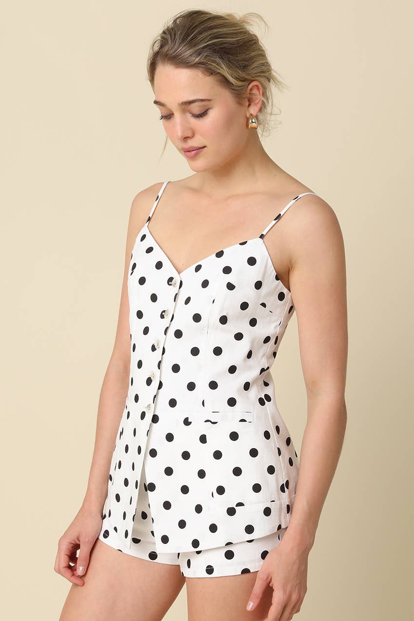 Molly Polka Dot Top