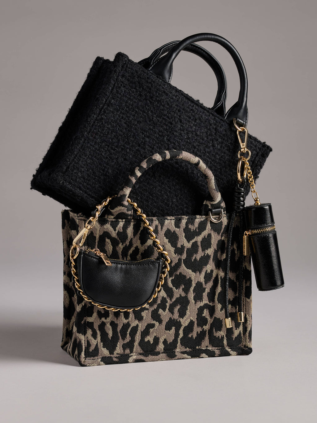 Leo Mini Leopard Tote