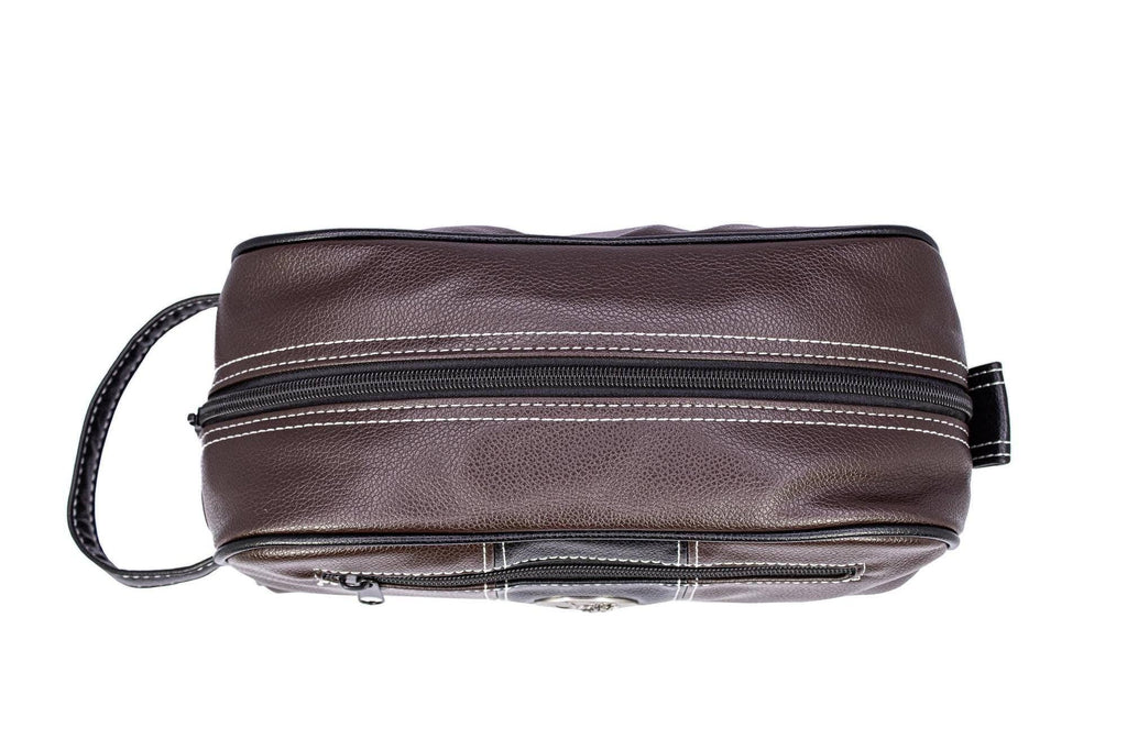 LSU Tigers Men's Toiletry Dopp Bag Brown
