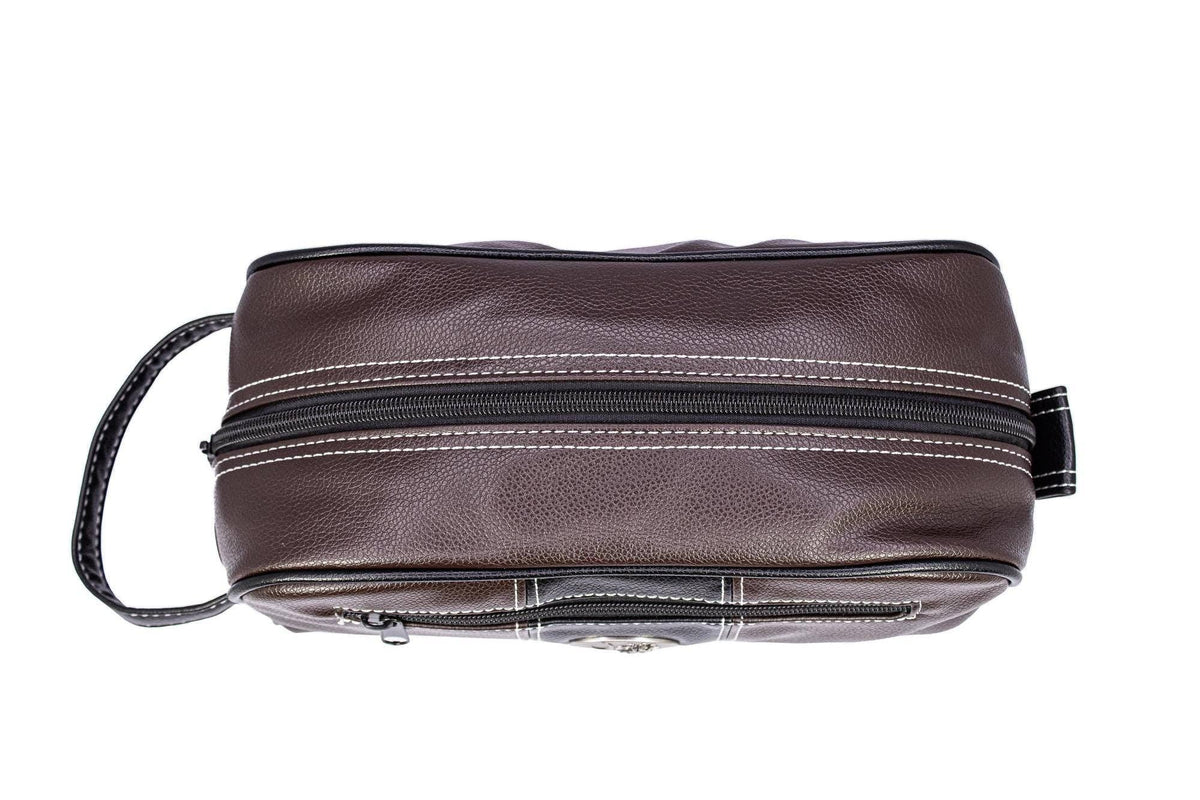 LSU Tigers Men's Toiletry Dopp Bag Brown