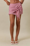 Mid Waist Wrap Skort