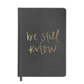 SWEET WATER Be Still and Know Fabric Journal - Home Decor & Gifts