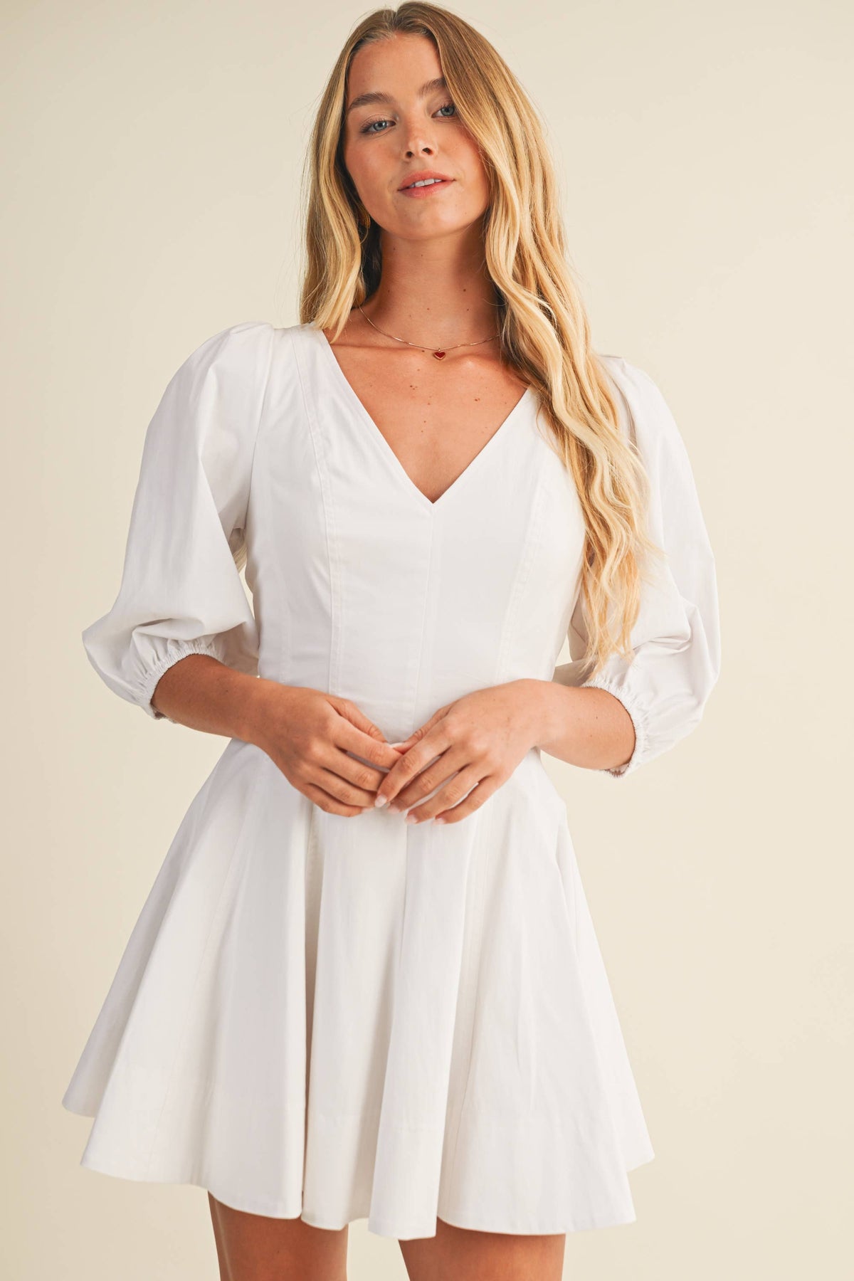 Sculpted Bodice Dress