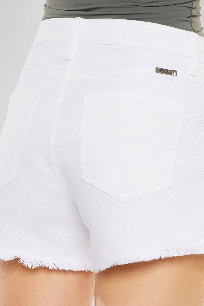 KanCan Mom High Rise Denim Short