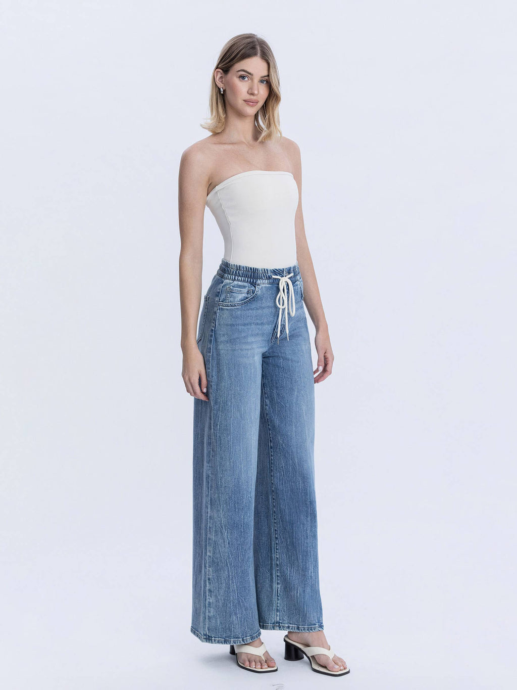 Super high Rise Wide Leg Jeans