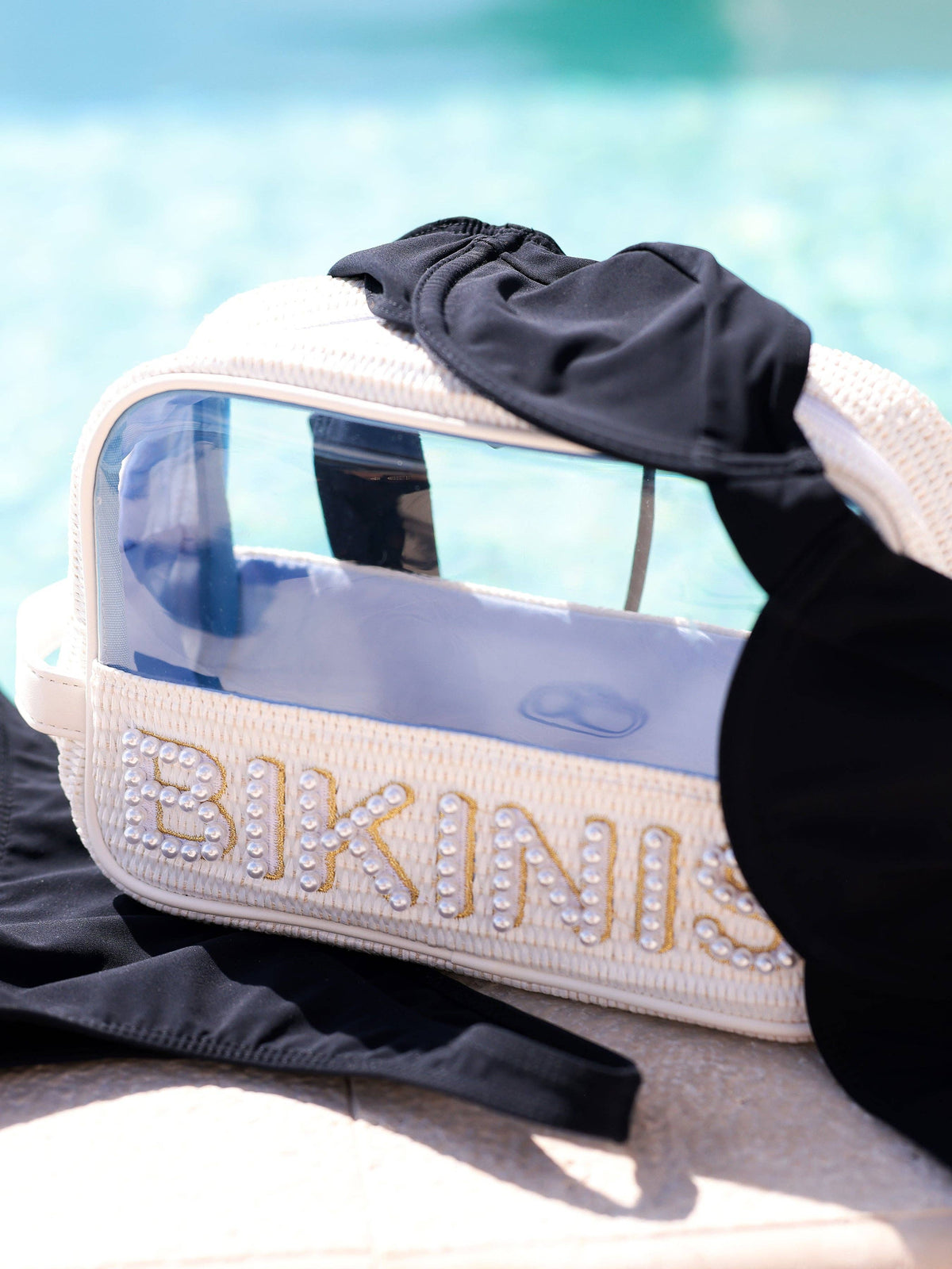 Pearl "BIKINIS" Zip pouch