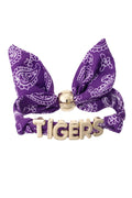 LSU Tigers Bandana Slider Bracelet