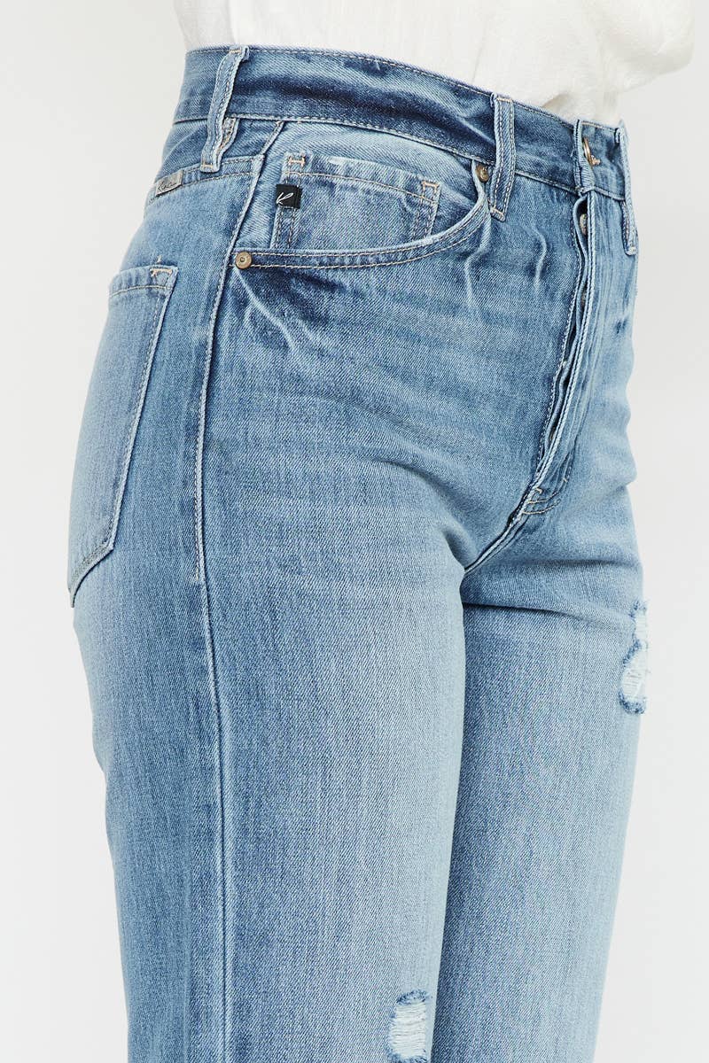 KanCan HIGH RISE 90’S STRAIGHT JEANS