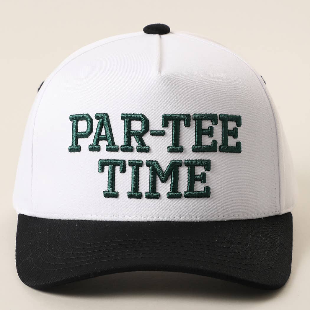PAR-TEE TIME 3D Embroidered Trucker Hat