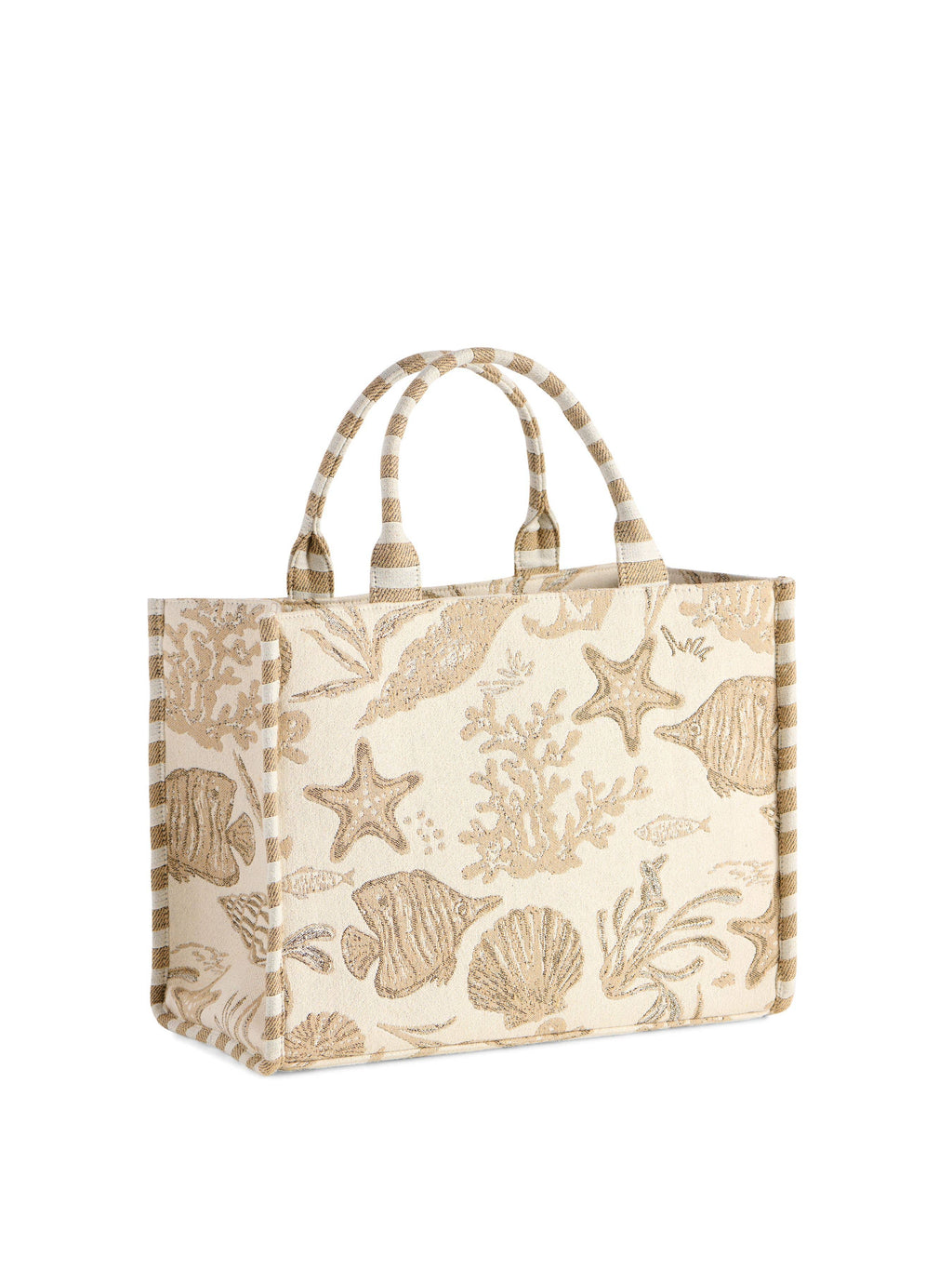 Coastal Jacquard Tote